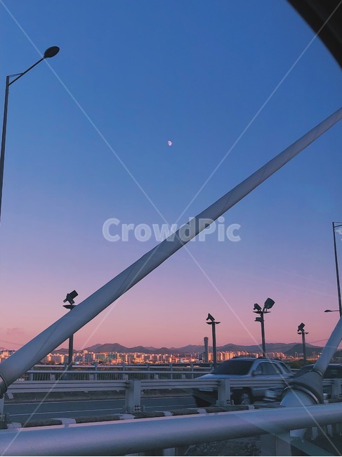 야경,퇴근길,하늘,밤하늘,달,야경,밤,풍경,nightscape,night,landscape