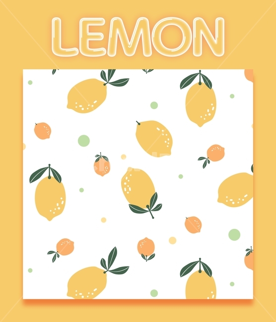 레몬,과일,패턴,배경,상큼한,fruits,lemon,노랑,트로피컬,패턴아트,트로피칼,그래픽,일러스트레이션,graphic,illustration