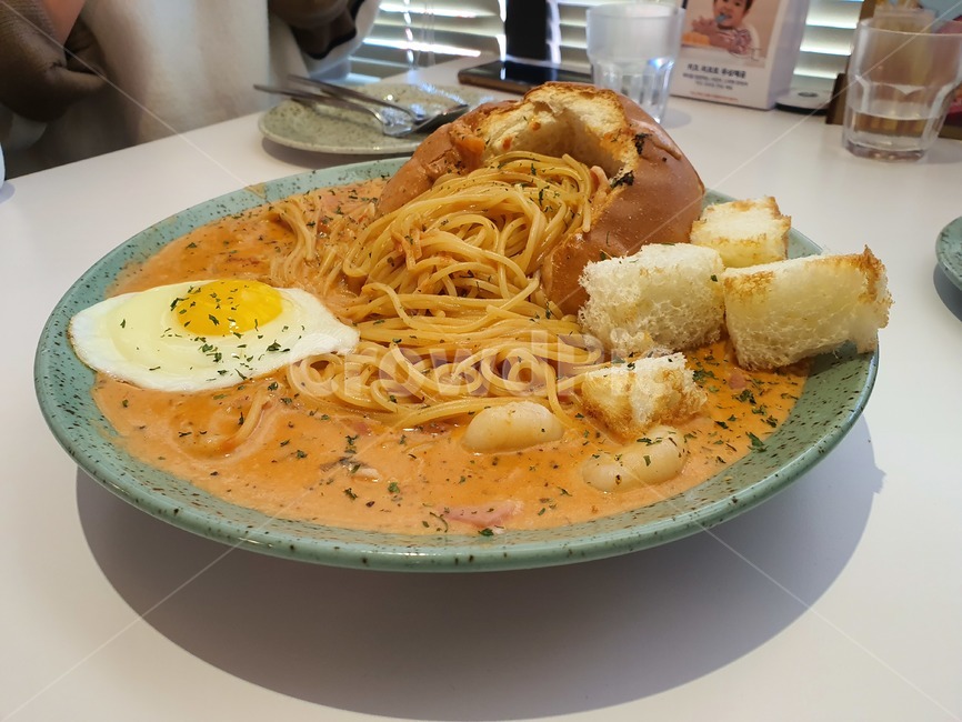 빠네,파스타,음식,스파게티,맛있는
