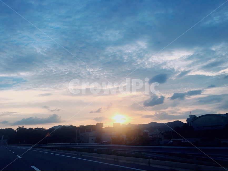 석양,하늘,풍경,자연,구름,자연,풍경,nature,landscape,light,빛,flare,플레어,sunlight,햇빛,outdoors,옥외