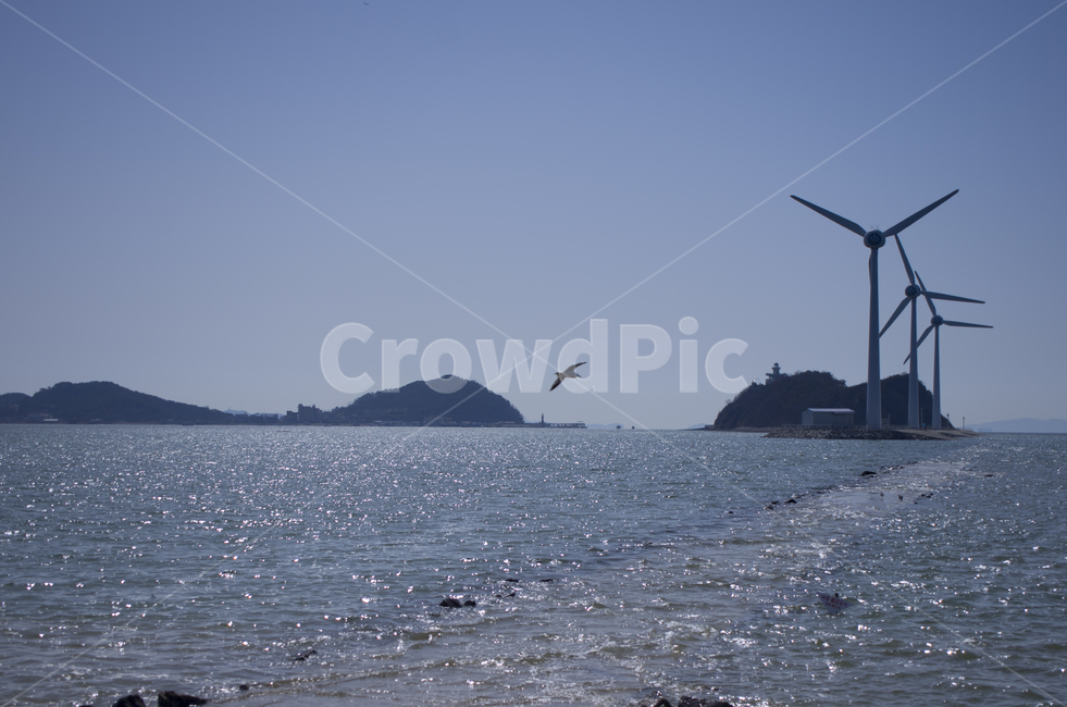 바다,하늘,갈매기,바다길,바닷길,풍력,풍력발전,날개,섬,scene,view,feeling,emotion,nature,landscape,season,풍경,감정,감성,자연,계절,뷰티,island,sea,bird,seagull,sky,접사,매크로,클로즈업,확대