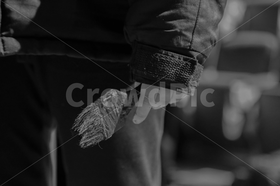 붓,흑백,손,작업,연극,공연,예술,art,사람,인물,인간,human,person,흑백,모노톤,monochrome,black and white