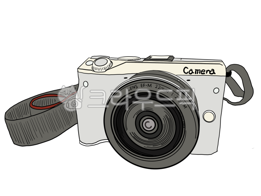 사진기, 카메라, camera, 전자제품, 렌즈, 사진,이미지,일러스트,캘리그라피 - 문경씨작가
