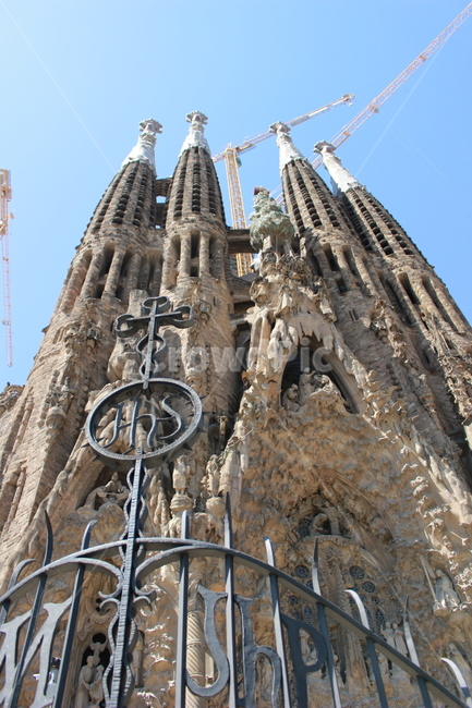 building,건물,church,스페인,바르셀로나,사그라다파밀리아성당,성당