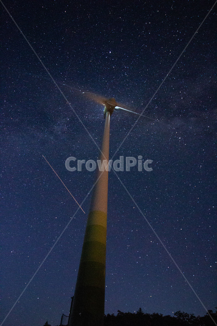 별,별똥별,풍차,안반데기,대관령,star,shootingstar,야경,밤,풍경,nightscape,night,landscape,산업,industry,industrial,에너지산업,energy industry,motor,모터,engine,엔진,machine,기계