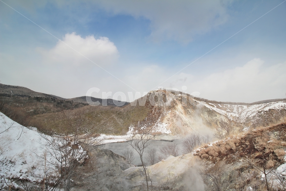 일본,훗카이도,노보리베츠,오유뉴마,지옥계곡,유황천,유황,온천,랜드마크,landmark,landscape,풍경,japan,북해도,겨울,계절,winter,season,자연,풍경,nature,landscape,해외,외국,세계,foreign,oversea,world,세계자연풍경,해외자연풍경,외국자연풍경,world nature landscape,outdoors,옥외,mountain,산