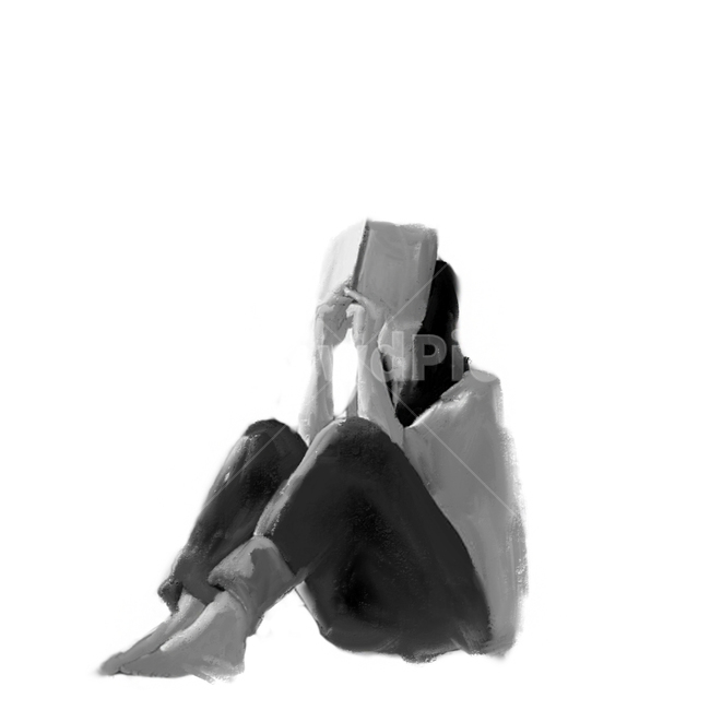 독서,책,여자,사람,외로움,쓸쓸함,고독함,외로움,쓸쓸함,우울함,슬픔,lonely,solitary,그래픽,일러스트레이션,graphic,illustration