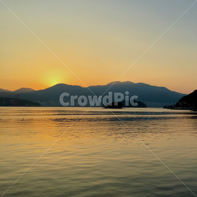 nature,자연,outdoors,옥외,land,땅,sea,바다,water,ocean,해안선,shoreline,대양,노을,sundown