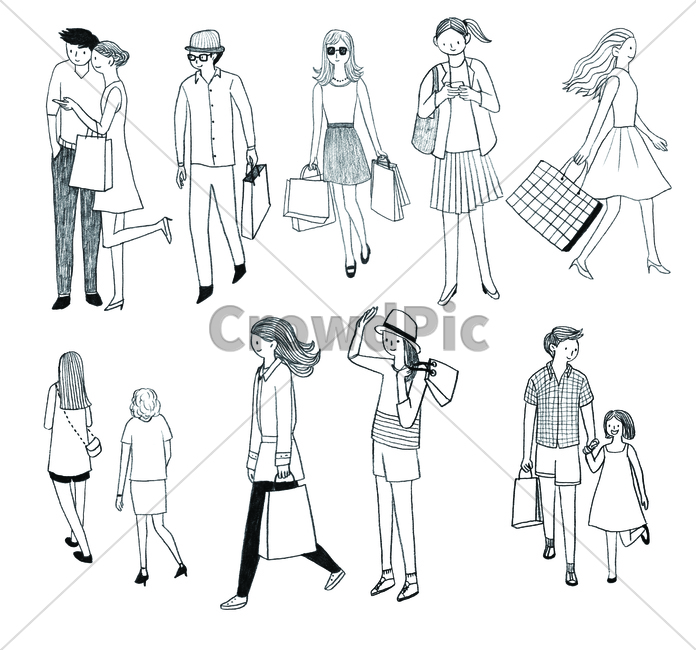 손그림,handdrawing,연필그림,drawpencil,pencilline,person,사람,human,인간,eople,쇼핑,shopping,shop,남자,man,여자,woman,lady