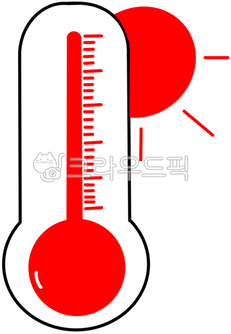 온도계, 온도, 날씨, 영상, 영하, 사진,이미지,일러스트,캘리그라피 - 너뭐여작가