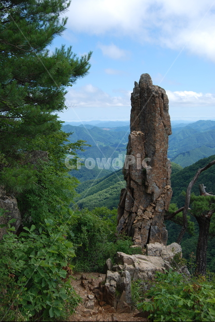 바위,여름,등산로,한국,탐방로,자연,풍경,nature,landscape,outdoors,옥외,cliff,낭떠러지