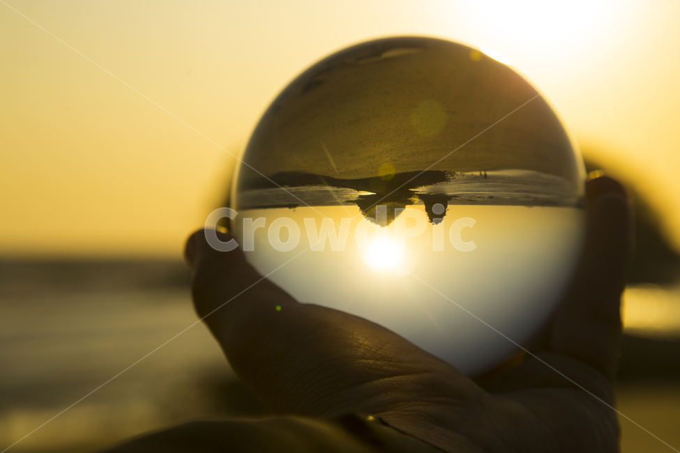 꽃지해수욕장,일몰,구슬,바다,해수욕장,sunset,사물,물건,오브젝트,thing,object,matter