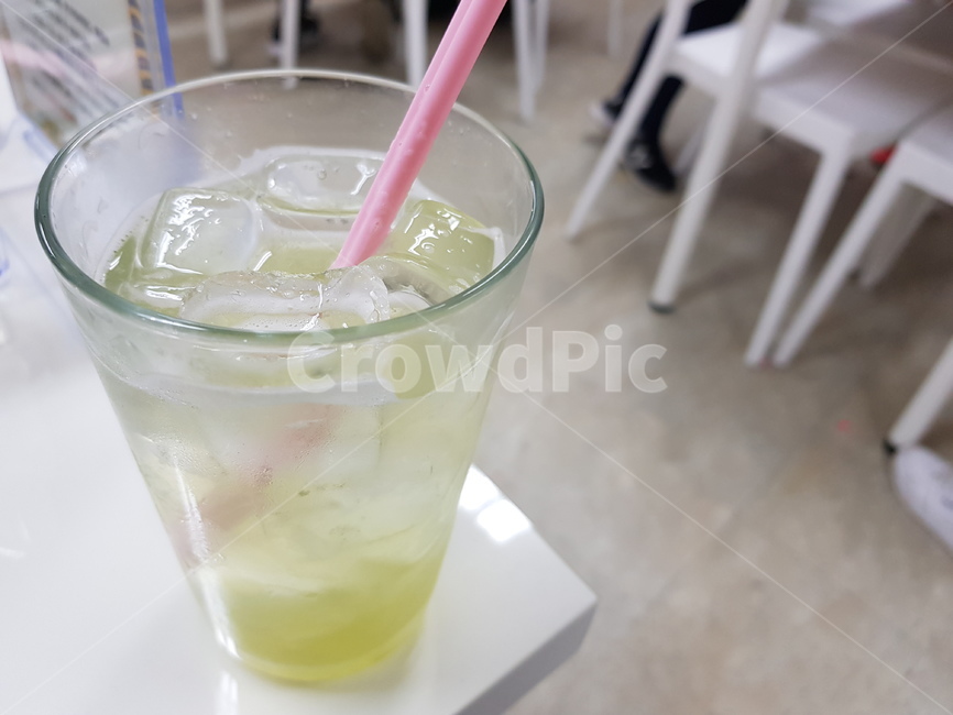 에이드,음료,얼음,빨대,카페,음료수,drink,beverage