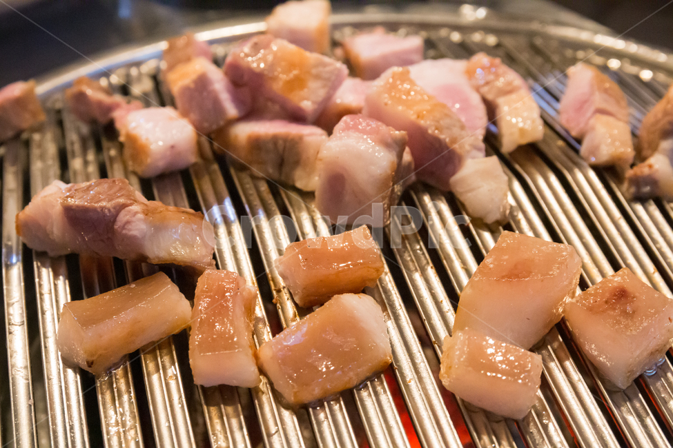 삼겹살,불판,돼지고기,오겹살,삼겹살구이,덩어리,조각,맛있는,음식,한국요리,요리,고기,육류,기름진,지방,살코기,외식,회식,음식점,음식,식재료,요리,food,cook,meal,dishes,food reserves,육류,고기,meat