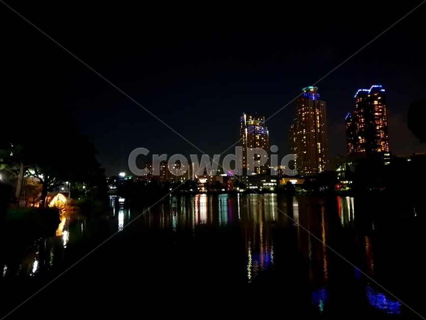 야경,밤,호수,감성,캠퍼스,야경,밤,풍경,nightscape,night,landscape,도시,city,water,물,outdoors,옥외