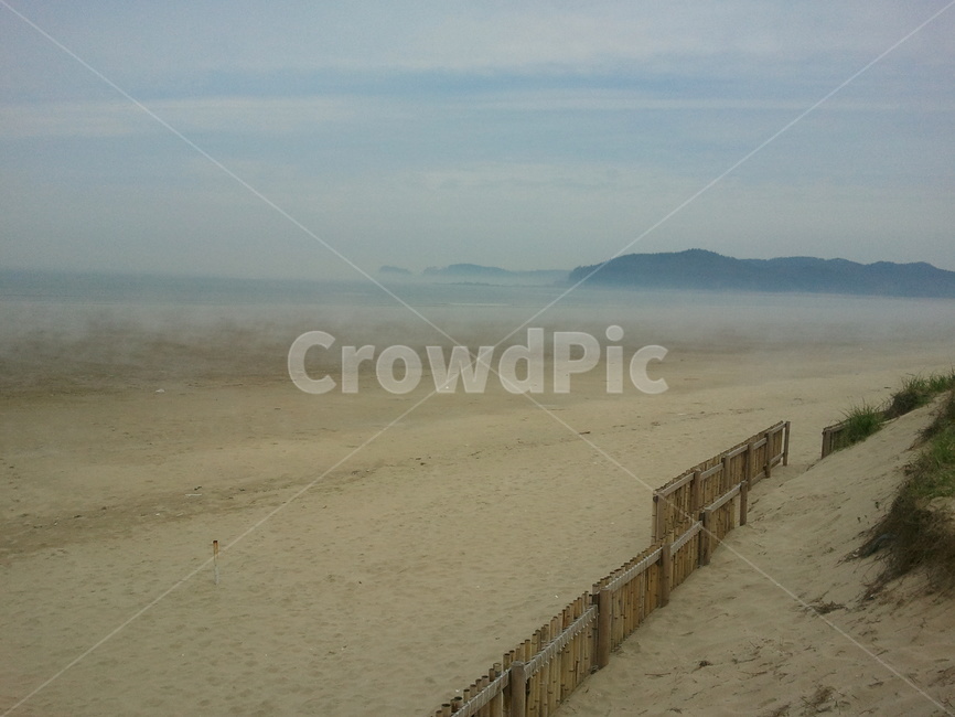 해변,바다,바닷가,해안,안개,모래사장,soil,흙,nature,자연,outdoors,옥외,sand,모래