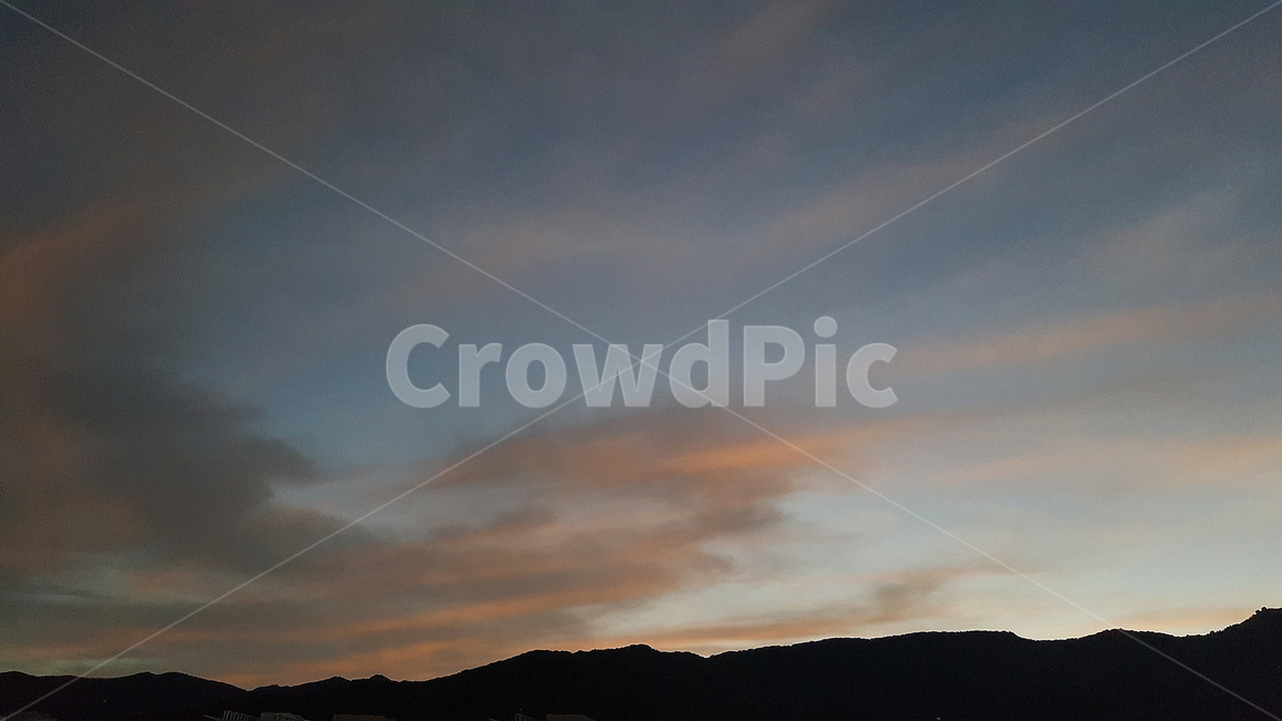 하늘,구름,sky,cloud,해질녘