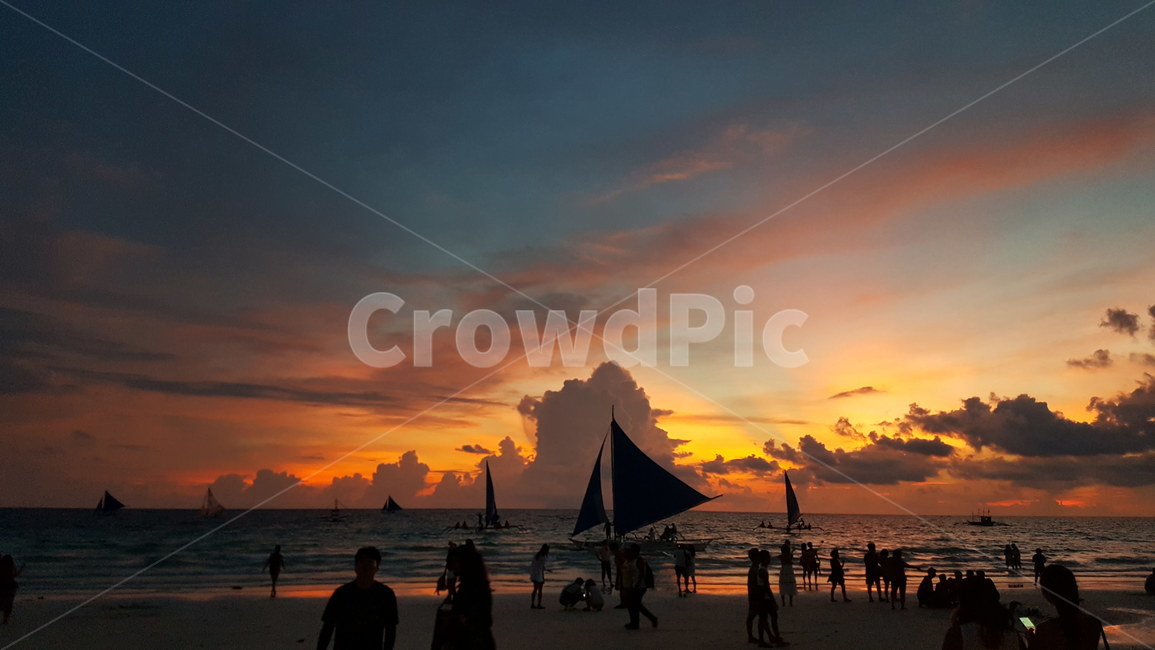 석양,요트,구름,붉은노을,해변,sunset,화이트비치,보라카이,색감,sea,붉은,하늘,노을,그림자,바다,red,사람들,대중,군중,other people,crowd,인물실루엣,사람실루엣,character silhouette,human silhouette,person,사람,human,인간,nature,자연,outdoors,옥외,sky,일몰,dusk,황혼,dawn,새벽,red sky,붉은 하늘