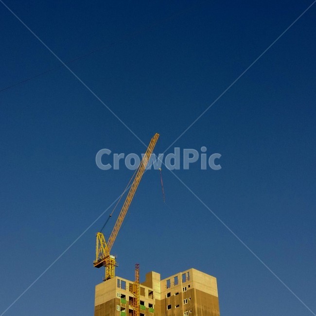 하늘,감성,건물,파랑색,mood,blue,cranes,sky