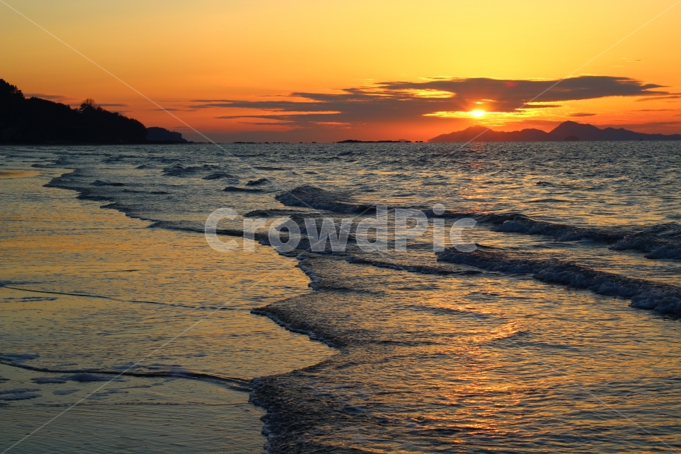 바다,노을,석양,황혼,서해,자연,풍경,nature,landscape,해변,바다,beach,sea,outdoors,옥외,sunlight,햇빛