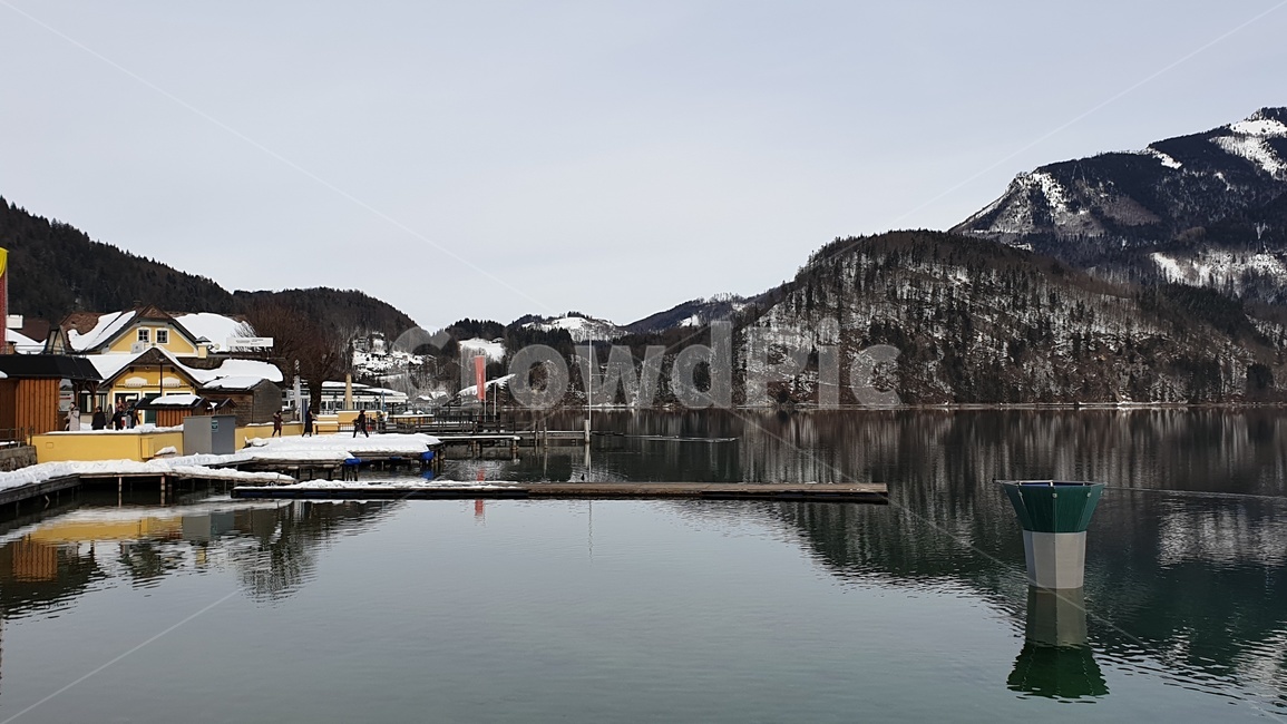 볼프강호수,잘츠캄머굿,오스트리아,모차르트,유럽,겨울,계절,winter,season,시골,마을,풍경,landscape,country,rural,town,해외,외국,세계,foreign,oversea,world