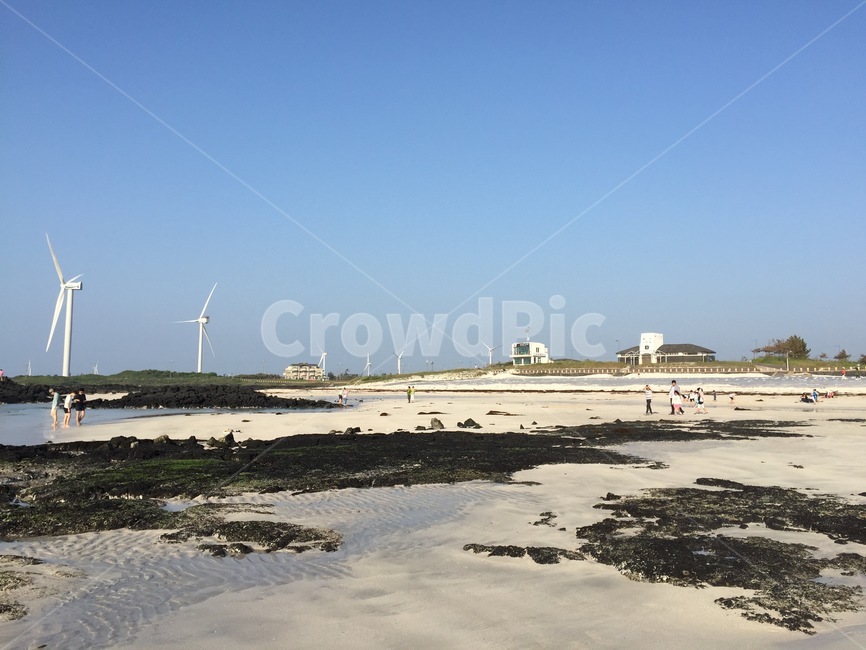 제주도,바다,바닷가,백사장,풍차,자연,풍경,sea,sandybeach,nature