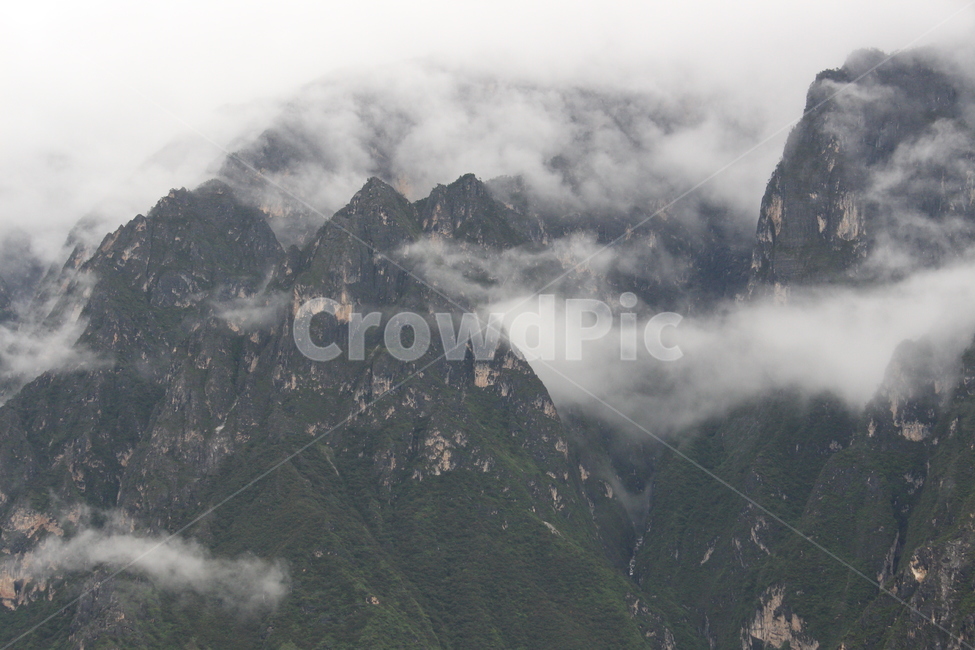 운해,협곡,운남성,리장,호도협,옥룡설산,산,nature,mountain,lijang,자연,운치