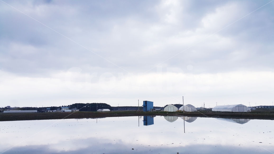농촌,농번기,하늘,반사,논물대기,자연,풍경,nature,landscape,시골,마을,country,rural,town