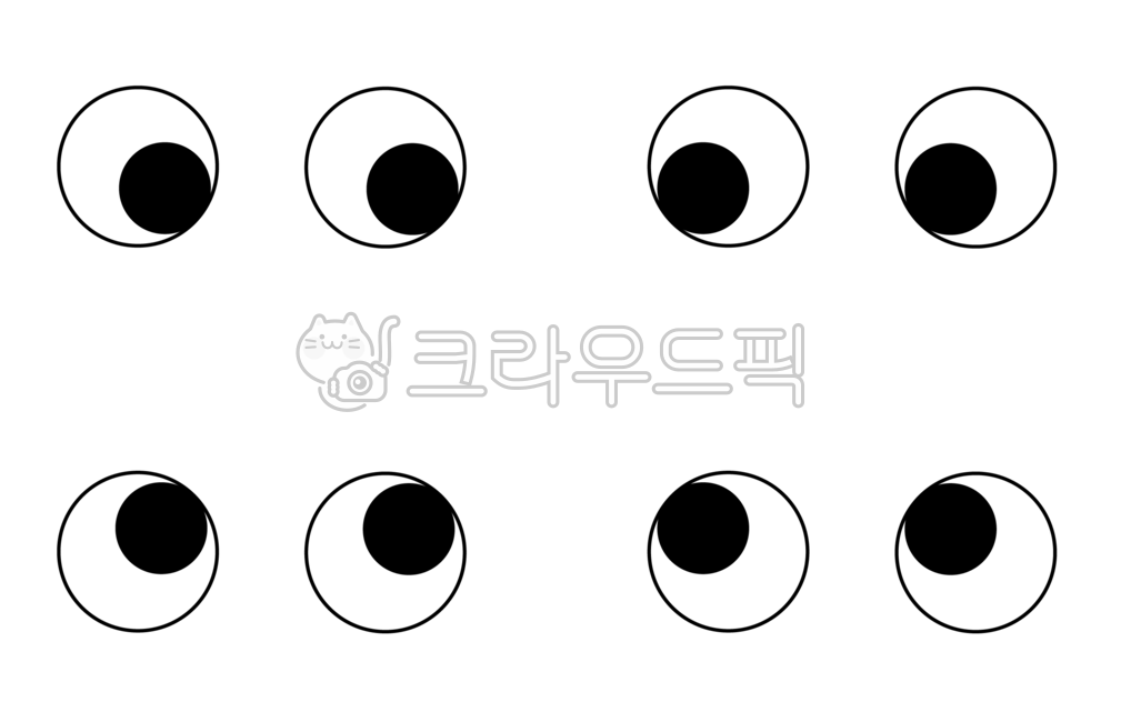 데코,꾸미기,디자인소스,요소,심플,어린이집놀이,유치원,유치원놀이,눈,눈알,귀여운,장난감,캐릭터,눈모양,교육자료,얼굴눈,학습,교구