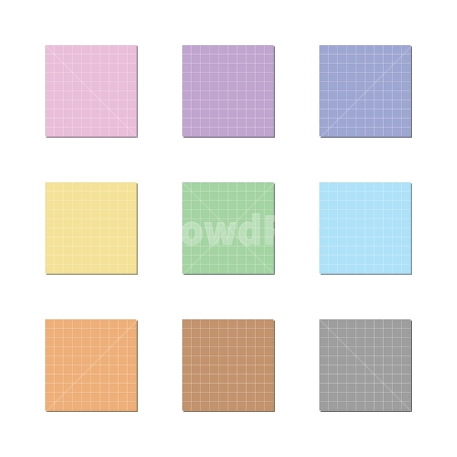 포스트잇,메모장,memo,스티커,post,문구,일러스트,label,상표,text,본문,격자무늬,색종이,pattern,모눈종이