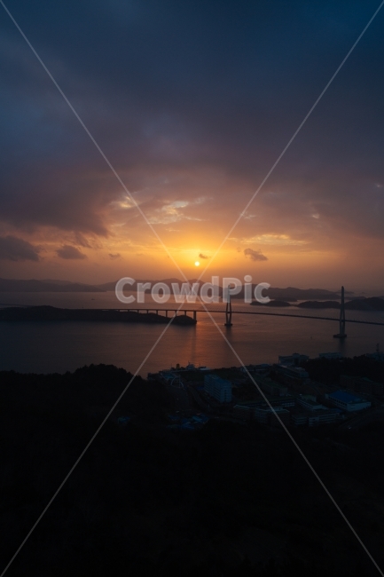 전라남도,목포,풍경,노을,일몰,유달산,목포대교,이등바위,자연,풍경,nature,landscape,한국자연풍경,한국자연경관,korea nature landscape,outdoors,옥외,red sky,붉은 하늘,dusk,황혼,dawn,새벽,sunset,sky,하늘,sunlight,햇빛