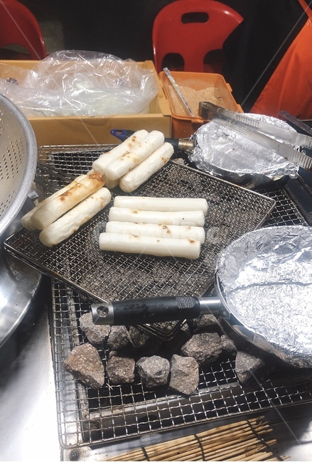 떡,구운떡,가래떡,구운가래떡,ricecake