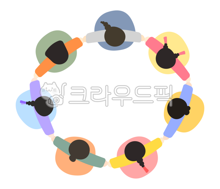 강강술래,강강술래그림,추석놀이,전통놀이,강강술래놀이,한복,여자,단체,사람,댕기머리,추석,한가위,명절