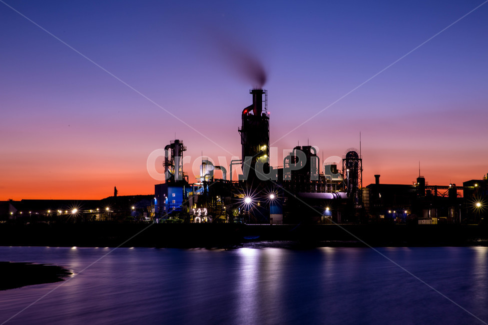자연,공장,인천,북성포구,일몰,야경,야경,밤,풍경,nightscape,night,landscape,산업,industry,industrial,building,건물,factory,refinery,정련소