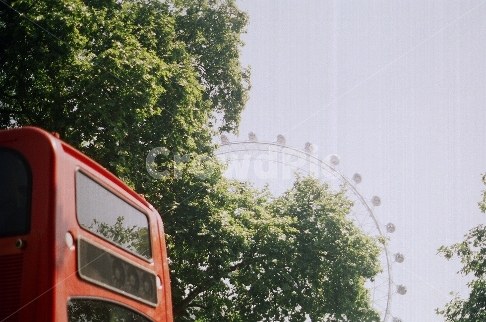 버스,bus,유럽,europe,영국,uk,관람차,vintage,빈티지,감성사진,필름카메라,film