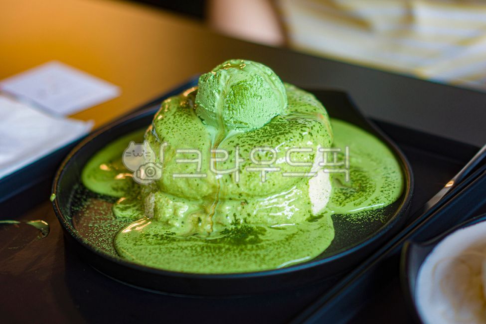 dessert,souffle,pancake,Green Tea Souffl