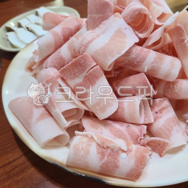 food,음식,삼겹살,대패삼겹살,냉동삼겹살