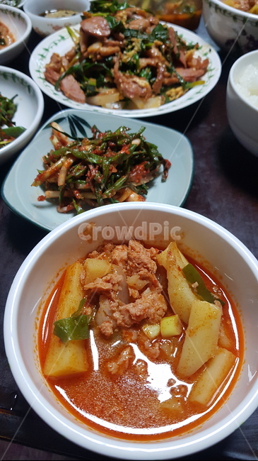 식사,집밥,짜글이,음식,요리,어머니,상차림,meal,dish,food,bowl