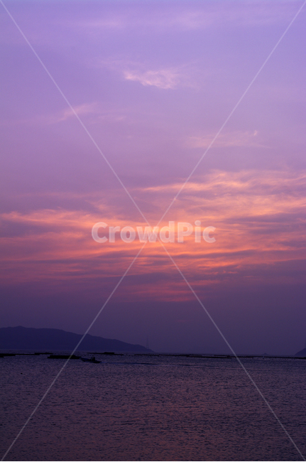 노을,sunset,일몰,바다,하늘,섬,구름,풍경,자연,풍경,nature,landscape,outdoors,옥외