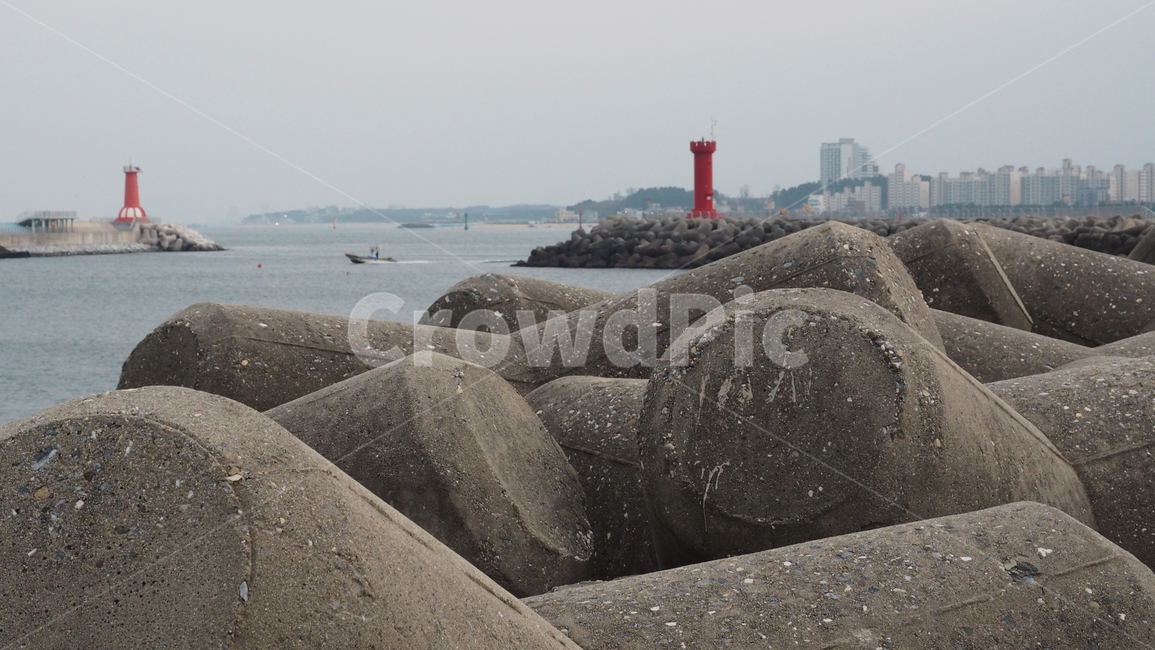 바다,테트라포드,tetrapod,구조물,방파제,시멘트구조물,sea,structure,seawall