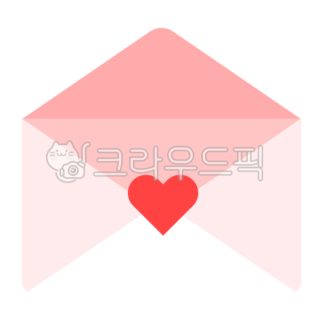 일러스트,그래픽,분홍색,로맨틱한,사랑스러운,하트,기념일,이벤트,연인,커플,로맨틱,사랑,결혼,편지,편지봉투,봉투,우편,카드
