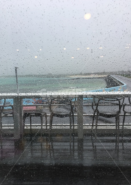 해변,jeju,바다,beach,비,rain,물,의자들,우울,소소,차분