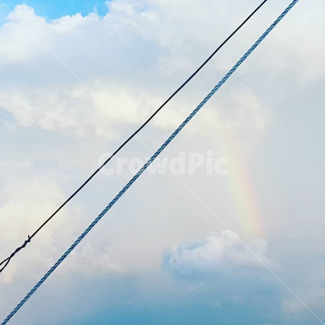 무지개,구름,자연,nature,옥외,outdoors,하늘,sky