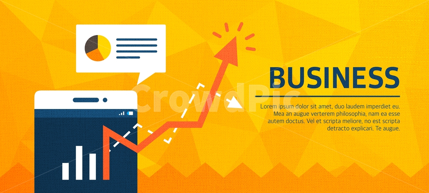 business,flat design,icon,illustration,cell phone,chart,graph