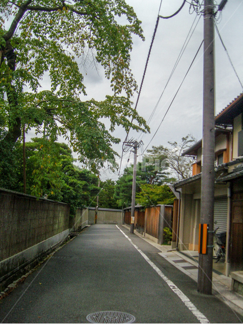 residential area,Japanese alley,telephone pole,alley,close
