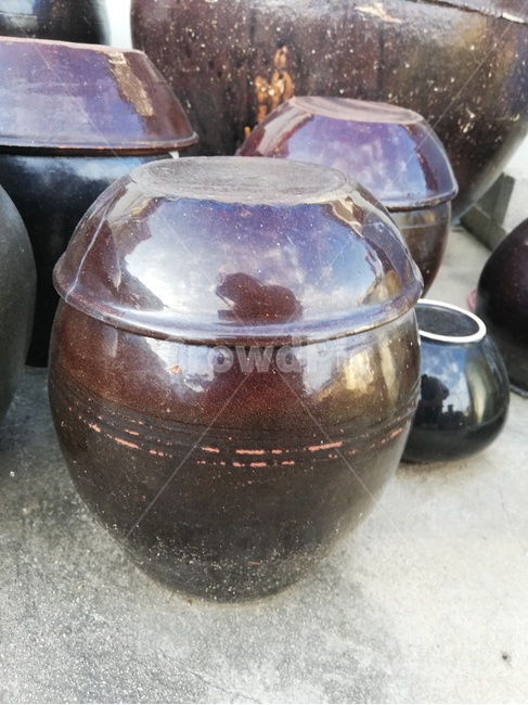 장독대,고추장,간장,장독대뚜껑,한개,한국전통,한국문화,korean traditional,korean culture