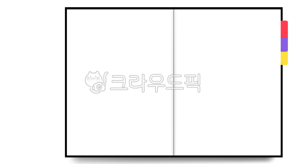 일러스트, 노트, 다이어리, diary, 일기장, 사진,이미지,일러스트,캘리그라피 - 굼마미유튜버작가