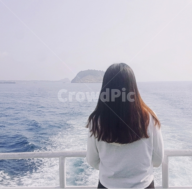 제주도,바다,파도,뒷모습,인물,배경,사람,인물,인간,human,person,여성,여자,woman,female,lady