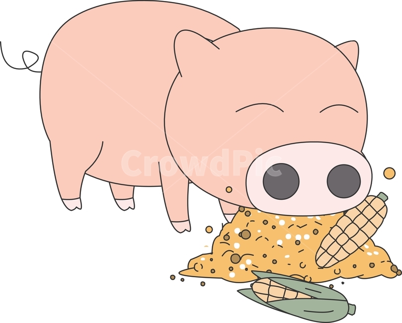 동물,동물캐릭터,캐릭터,짐승,행동,동작,시추에이션,감정,표현,학습,교육,유아,단어,한글익히기,영단어,일러스트,일러스트레이션,벡터,eps,그림,손그림,카툰,만화,삽화,드로잉,아트워크,그래픽,클립아트,상황컷,아트,아트클립,콘셉트,아이콘,웹,앱,소스,활용,디자인,상황그림,돼지,돼지캐릭터,포유류,뚱,뚱뚱이,뚱보,배불뚝이,먹보,삼겹살,비계,사료,옥수수,먹음,식사,밥,포식,배고픔,우걱우걱,꿀꿀,씹음,허겁지겁,포만감,즐거움,웃음,기쁨,만족,맛있음,동물,animal,그래픽,일러스트레이션,graphic,illustration