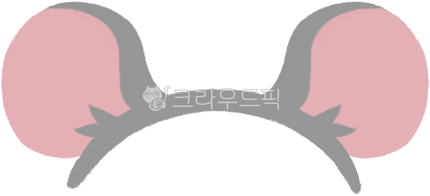 십이간지,머리띠,머리장식,귀여운,쥐띠,일러스트
